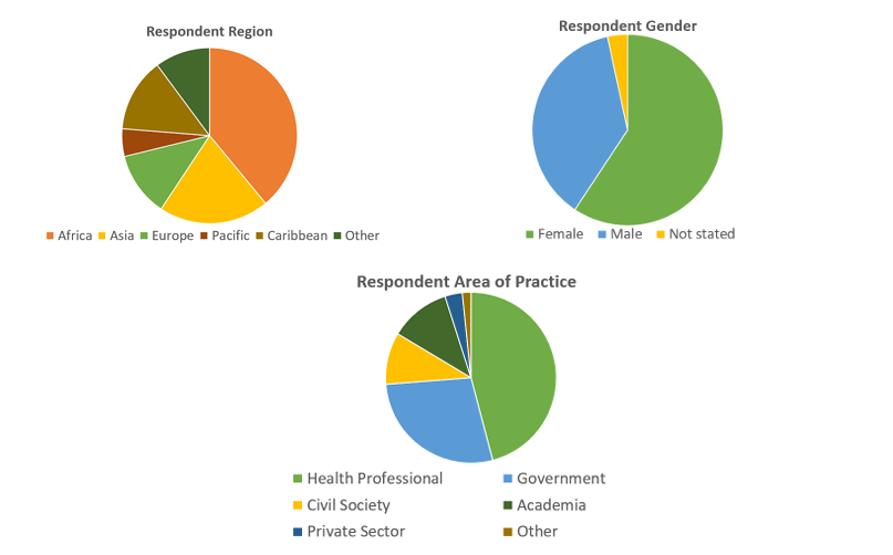 Survey Charts and Respondent Analysis